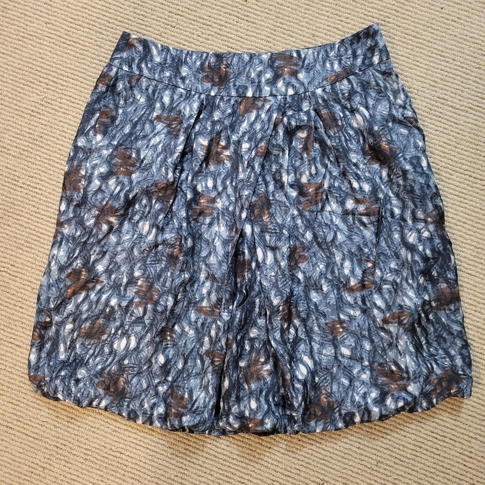 Banana Republic Silk Bubble Skirt w/ Pockets